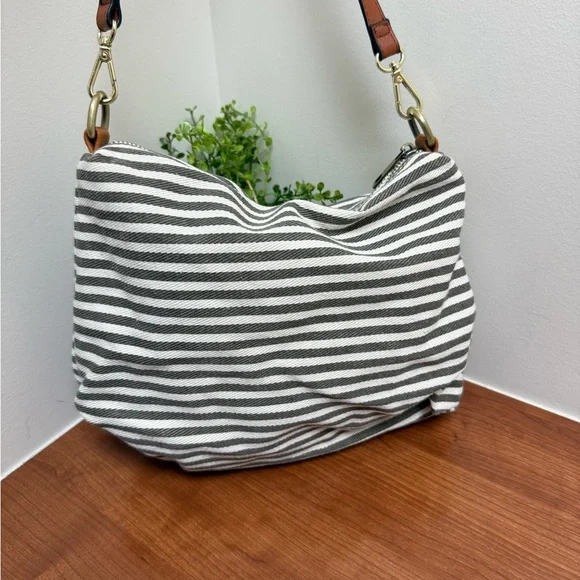 Joy Susan Brown Adjustable Strap Shoulder Purse Bag EUC - Picture 1 of 7